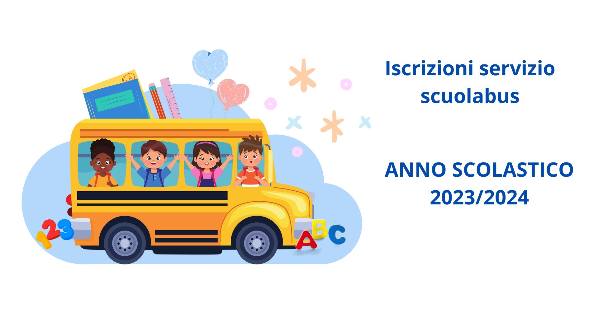 Iscrizioni servizio scuolabus – A.S. 2023/2024